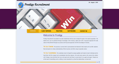 Desktop Screenshot of prodigyrecruit.com